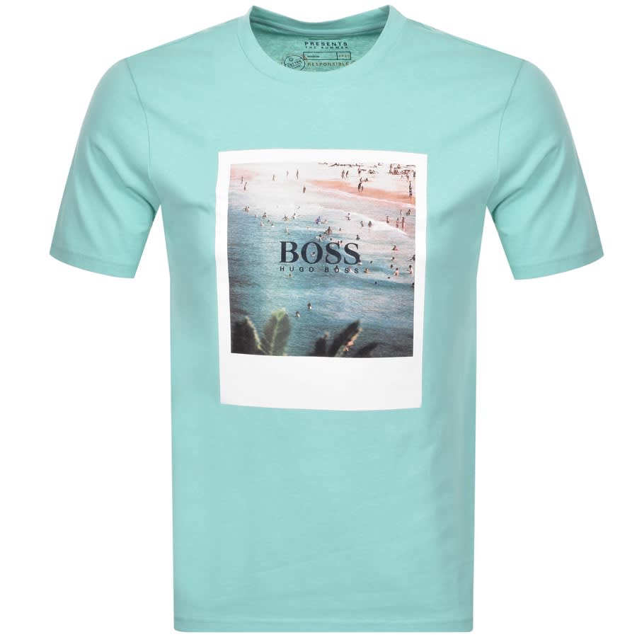 Alternative Image for ProductBOSS Tsummer 4 T Shirt Green1